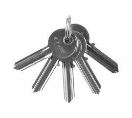 Заготовка ключа Зубр "Мастер" для цилиндровых механизмов английский тип 5 шт. 52195_z01 