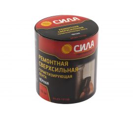 Герметизирующая лента СИЛА SFLEX-1015B (ремонтная; сверхсильная; 10 см х 1,5 м; черная) Б0050342 