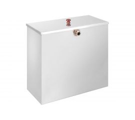 Прямоугольный бак Везувий 110 л, под контур AISI 439 А-42803 