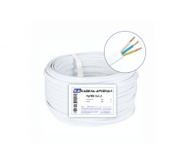 Провод Кабель-Арсенал ПуГВВ 3х1,5 ГОСТ - 100 м 40074 