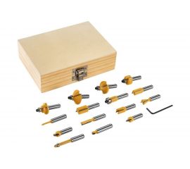 Набор фрез в кейс�� DH16 (16 шт; 8 мм) DEKO 065-0790 