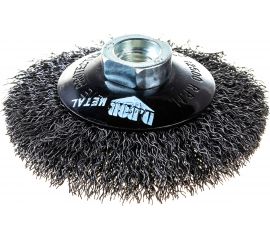 Щётка коническая гофрированная METAL Standard (100 мм; М14) для УШМ D.BOR D10-MS-100-M14-030 