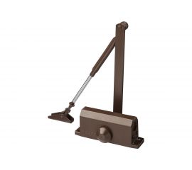 Дверной доводчик ЗУБР ПРОФЕССИОНАЛ для дверей массой до 80 кг, цвет коричневый 37912-80 