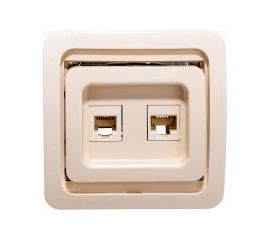 Комбинированная розетка СВЕТОЗАР CITY SV-54119-B 