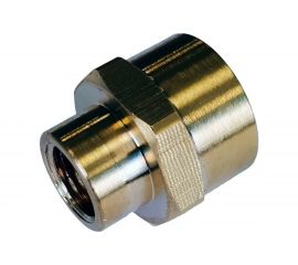 Муфта латунная переходная пневмо 1/2" ВР х 1/4" ВР Профитт 9275990 