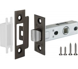 Врезная защелка PUNTO L45-8 GR графит 36935 