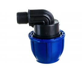 Отвод компрессионный PN16 (32 мм; 1/2"") с наружной резьбой RTP 11559 