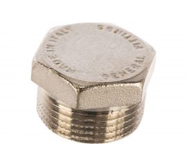 Никелированная заглушка STOUT НР 3/4 RG008Q0QTIGGQU 