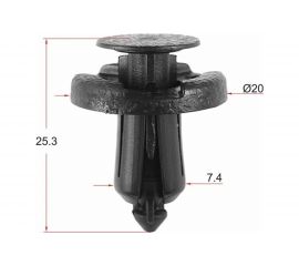 Крепеж 10 шт AVERS 11296AG000-10 