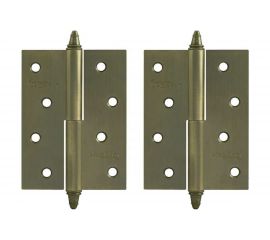 Петля НОРА-М 610-4"" AВ брон.покр. левая 2,5 мм №2 10608 