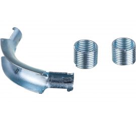 Фиксатор поворота REHAU 90 град 16 мм оцинкованная сталь, с кольцами 11388811002 