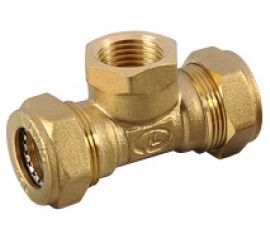 Тройник Lavita труба-вн. резьба-труба Т/S 20х3/4х20 