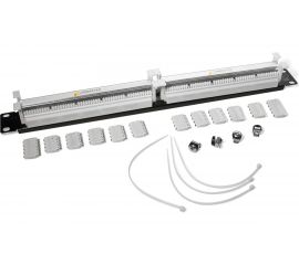 Кроссовая панель LANMASTER 110 типа, 100 пар, 19, 1U с модулями LAN-RS110-100FT 