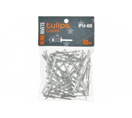Вытяжные заклепки Tulips tools 4.0х16 мм, 50 шт IP14-406 