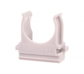 Крепеж-клипса для труб Промрукав Полистирол д20 10 шт. PR.02720м 