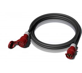 Трехфазный удлинитель ALPENBOX Вилка 32A 3P+N+E - Розетка 32A 3P+N+E IP44 XTREM H07RN-F 5G6 10м. 8990009 