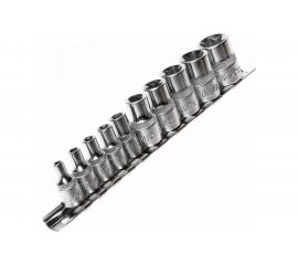 Набор торцевых головок TORX 1/4""-3/8"", E4-E18, 10 шт. JTC 3901 