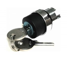 Головка переключателя Briswik 22мм 3 поз ключ фиксация металл КПЕ 21КС IP40 LAY4-BG3.BR 