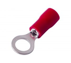 Кольцевой изолированный наконечник REXANT диам. 4.3 мм 0.5-1.5 кв.мм красный 08-0013 