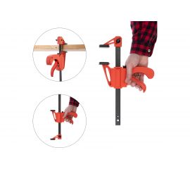 Струбцина автомат INTERTOOL 150*60мм HT-6020 