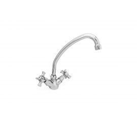 Смеситель для кухни SAMARA Елочка №10 Пахира 1/2, керамика 2419 