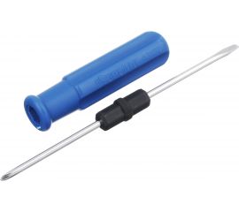 Отвертка ЕРМАК 2 в 1, 6*38мм с мет. фиксатором, 4 цвета 651-975 