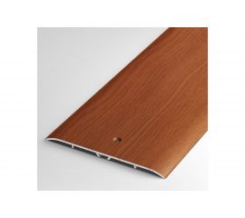 Порог прямой алюминиевый (100 мм; 0.9 м; декоративный; вишня) Лука 00000002227 