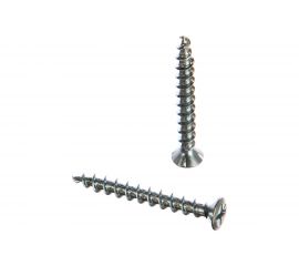 Оконный саморез Метизный двор 4,0x35 острый, белый, 25 шт. 4690441018489 