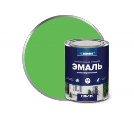 Эмаль PROREMONTT ПФ-115 салатовая, 1.9 кг Лк-00005608 