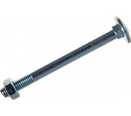 Болт с п.кр. гол. и кв.подголовком, с гайкой ЕВРОПАРТНЕР DIN603 Zn M8x90 2шт. 6 0533 2 