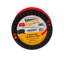 Леска TWISTOP (3.0 мм; 74 м; квадрат) Rezer 