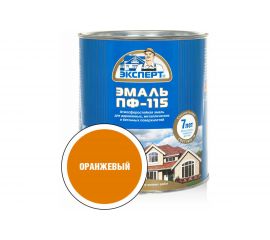 Эмаль ЭКСПЕРТ ПФ-115М глянцевая, оранжевая, 2.7 кг 28397 