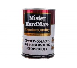 Грунт-эмаль по ржавчине HardMax Корроед RAL 7035 светло-серый, банка 0.9 кг, 1 шт. 4690417071593 