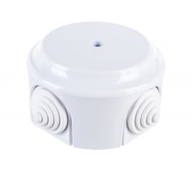 Монтажная коробка Bylectrica открытая установка, с сальниками, диаметр 94 мм, серия РЕТРО, КМ-449 