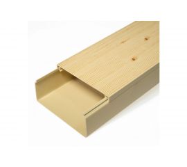 Кабель-канал Промрукав сосна 2-й замок 100х40 2-х метровый PR.025453 