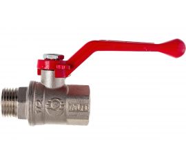 Шаровой кран VALFEX PREMIUM для воды, 1/2"" ВР/НР, рычаг VF.215.NR1.012.PREMIUM 