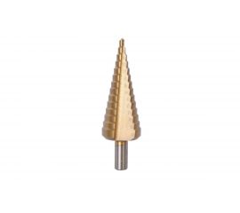 Сверло ступенчатое по металлу (4-30 мм; шаг 2 мм; HSS TIN) Sturm 1055-S430 