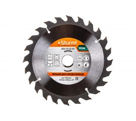 Диск пильный по дереву (165х20 мм; 24T) Sturm 9020-165-20-24T 