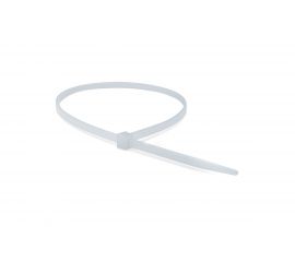 Нейлоновый хомут DKC 2.5х135 белый 100шт 25205 
