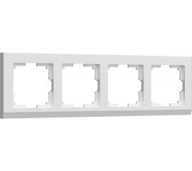 Рамка на 4 поста WERKEL W0041801 Stark белый a050914 