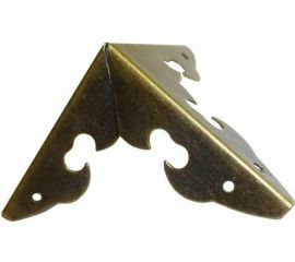 Декоративный угол Левша 30x30x30, бронза, 4 шт. У8-7219.СБ 