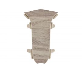 Угол внутренний для плинтуса Волшебная палочка ПВХ 58 мм, 2 шт, цвет 5813 УТ000072800 