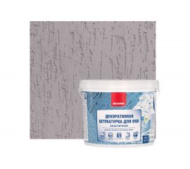 Штукатурка декоративная эластичная для плит OSB ""Шуба"" (16 кг; серо-лиловый) Neomid Н-Шуба-16/сер 