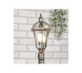 Садово-парковый светильник Elektrostandard Capella F / черное золото a025014 