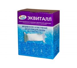 Таблетированный коагулянт Маркопул Кемиклс Эквиталл, 1кг коробка М32 