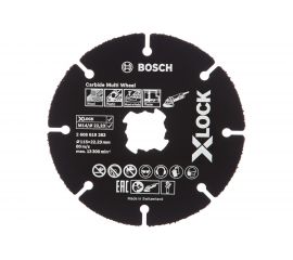 Круг отрезной по дереву X-LOCK (115х22.2 мм) для УШМ Bosch 2608619283 