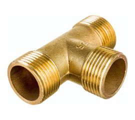 Тройник LEXLINE 1 нар/нар/нар., латунь 25 Украина 516606 