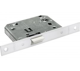 Бесшумная сантехническая защелка MORELLI 2070P W, цвет - белый 9012832 