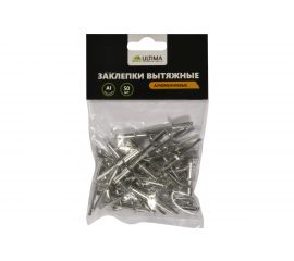 Заклепки вытяжные алюминиевые (50 шт; 3.2х6 мм) Ultima 151010 