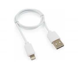 Кабель Гарнизон USB A(M) - Lightning, 0.5м, белый GCC-USB2-AP2-0.5M-W 